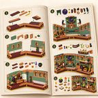Adventa book nook advent calendar - manual